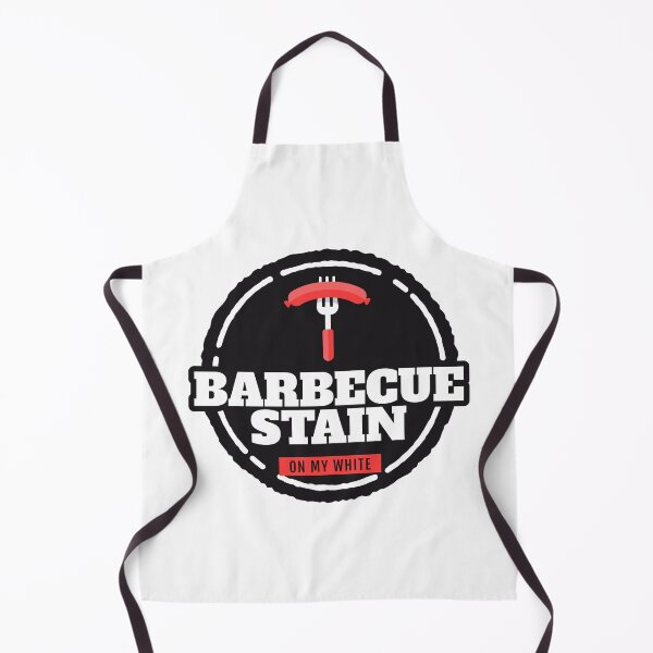Item preview, Bbq stain on my white designed and sold by The Parallel X.