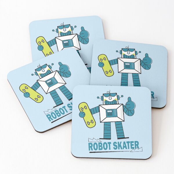 Item preview, Robot Skater designed and sold by MousaObaid.