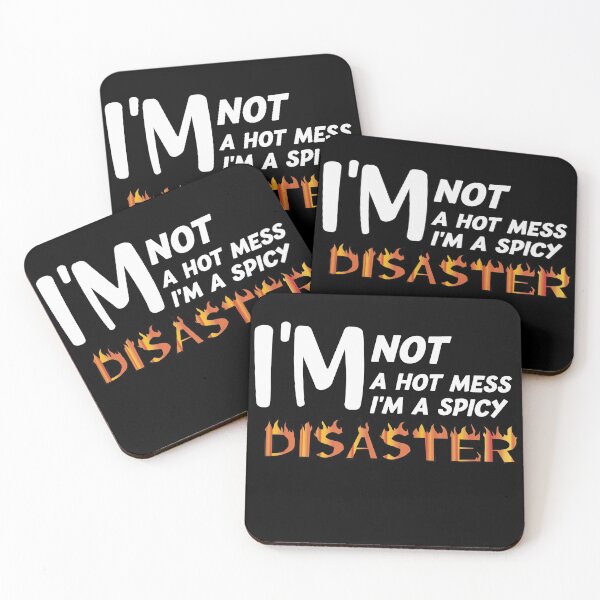 Item preview, Im Not A Hot Mess Im A Spicy Disaster,funny designed and sold by makoul.