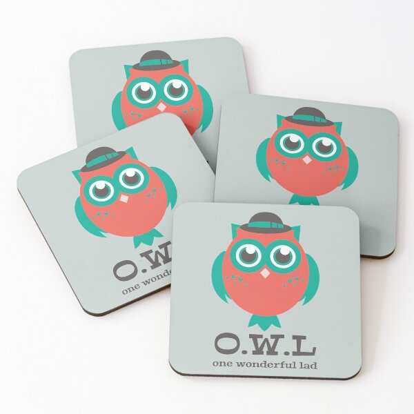 Item preview, OWL one wonderful lad - Awesome owl lover Gift designed and sold by Teenation9.
