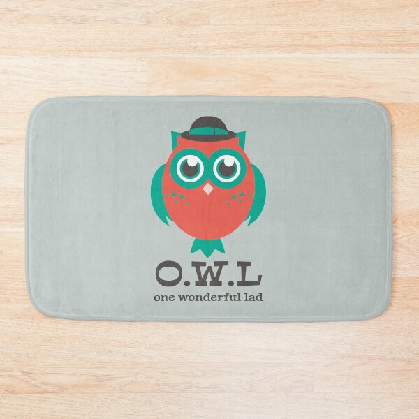 Item preview, OWL one wonderful lad - Awesome owl lover Gift designed and sold by Teenation9.