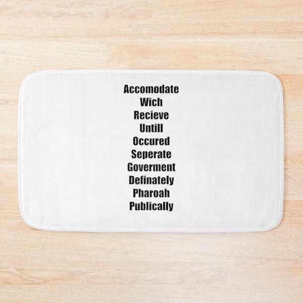 Item preview, Top 10 misspellings designed and sold by Jokertags.