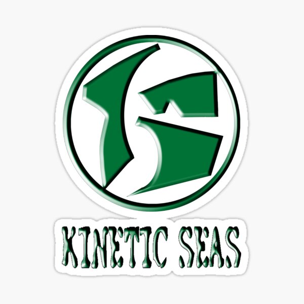 Item preview, KINETIC SEAS LOGO #3 designed and sold by milkywaymusic.