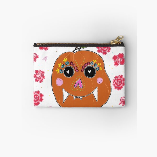 Item preview, sugar skull pumpkin designed and sold by Lisa Casineau.