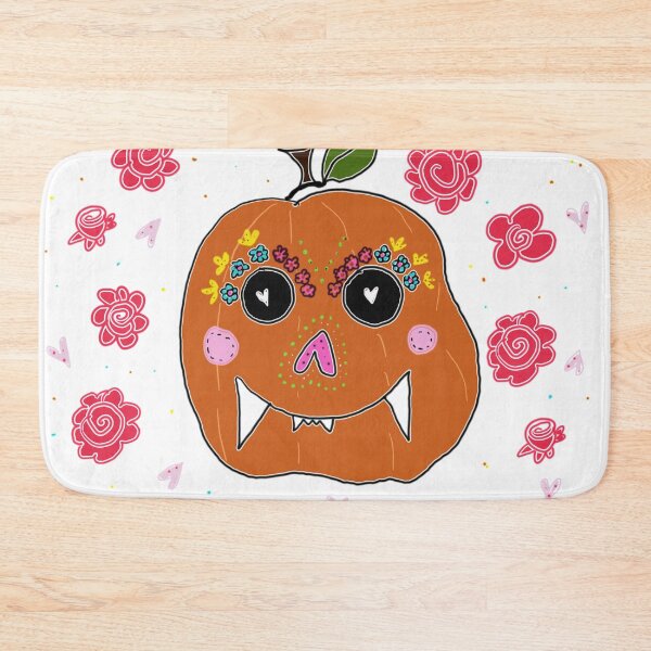 Item preview, sugar skull pumpkin designed and sold by Lisa Casineau.