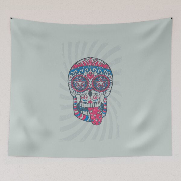 Item preview, Colorful skull - Awesome skull lover Gift designed and sold by Teenation9.