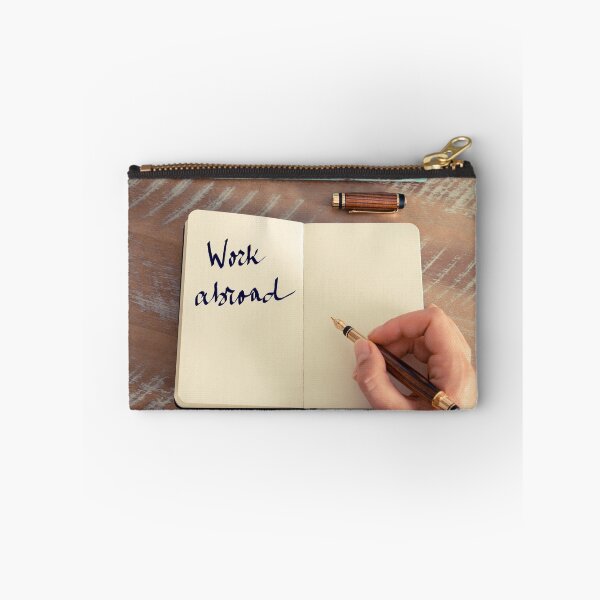 Item preview, Motivational concept with handwritten text WORK ABROAD designed and sold by Stanciuc.