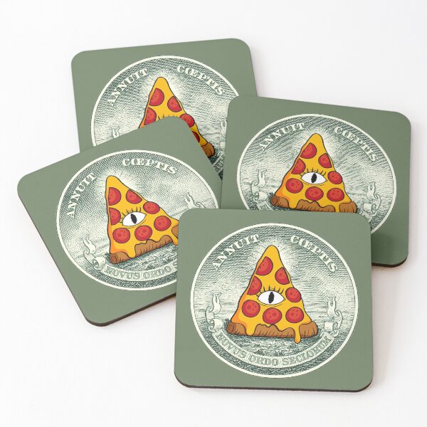 Item preview, USA Pizza Seal - Novus Ordo Seclorum designed and sold by Kaos Urbanwear.