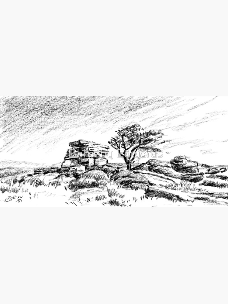 Saddle Tor, Dartmoor Poster for Sale by Barnaby Edwards