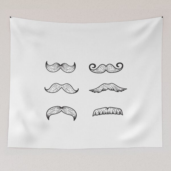 Item preview, Draw And Classic Moustache Collection designed and sold by teledesign.