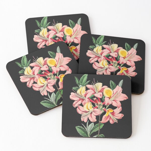 Item preview, Changeable Pontic Azalea - Botanical Print Rhododendron Tsutsuji Pentanthera designed and sold by domdjs4239.
