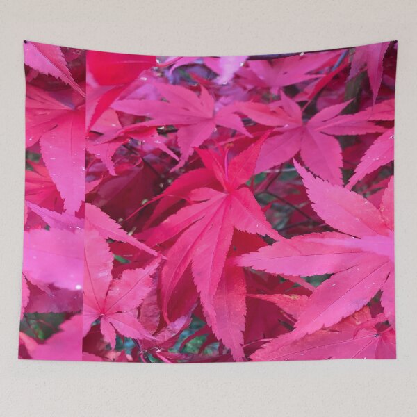 Item preview, pink hemp leaf designed and sold by TravelTemple.