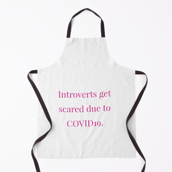 Item preview, Introverts get scared due to COVID19 designed and sold by Andrew Hopgood.