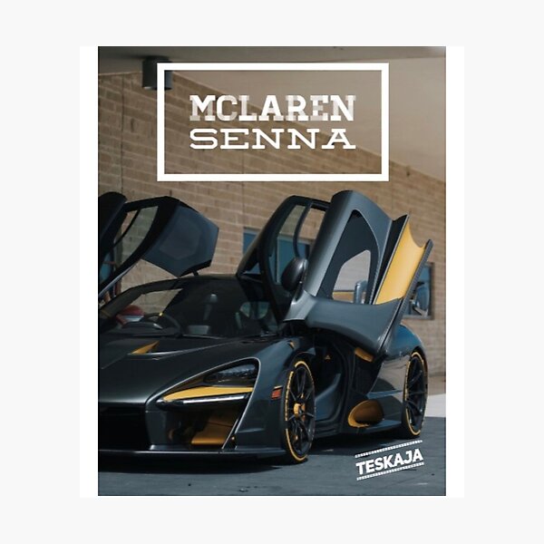 Aperçu de l'œuvre SUPERCAR SENNA créée et vendue par TESKAJA.