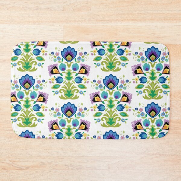 Item preview, Wycinanki Blue and Lavender Floral designed and sold by Barbara Pixton.
