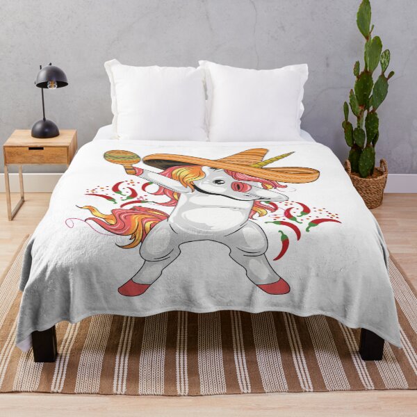 Item preview, Unicorn with mexican hat designed and sold by UrbanAcid.