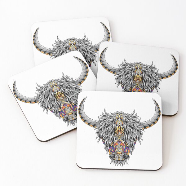 Item preview, Mandala Cow Art designed and sold by JTS STORE.