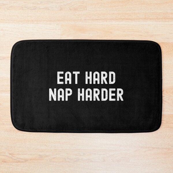 Item preview, Eat Hard Nap Harder designed and sold by OnepixArt.