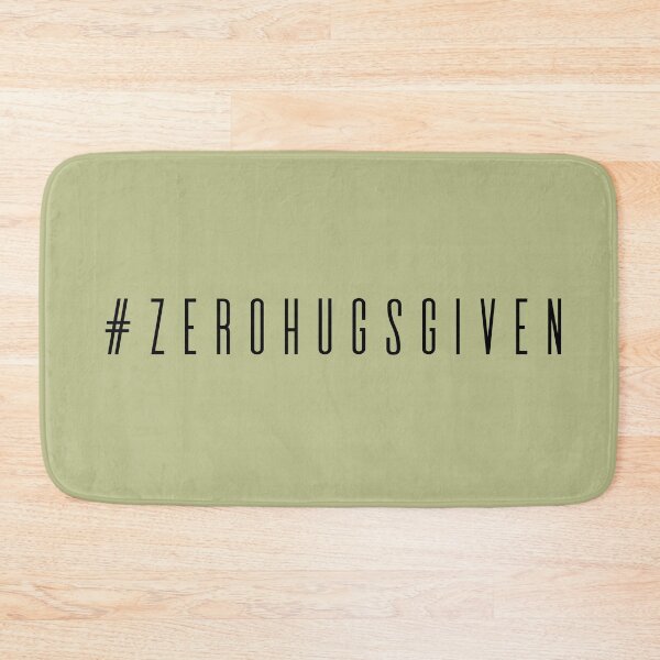 Item preview, # zero hugs given hashtag designed and sold by blacklittlemoon.