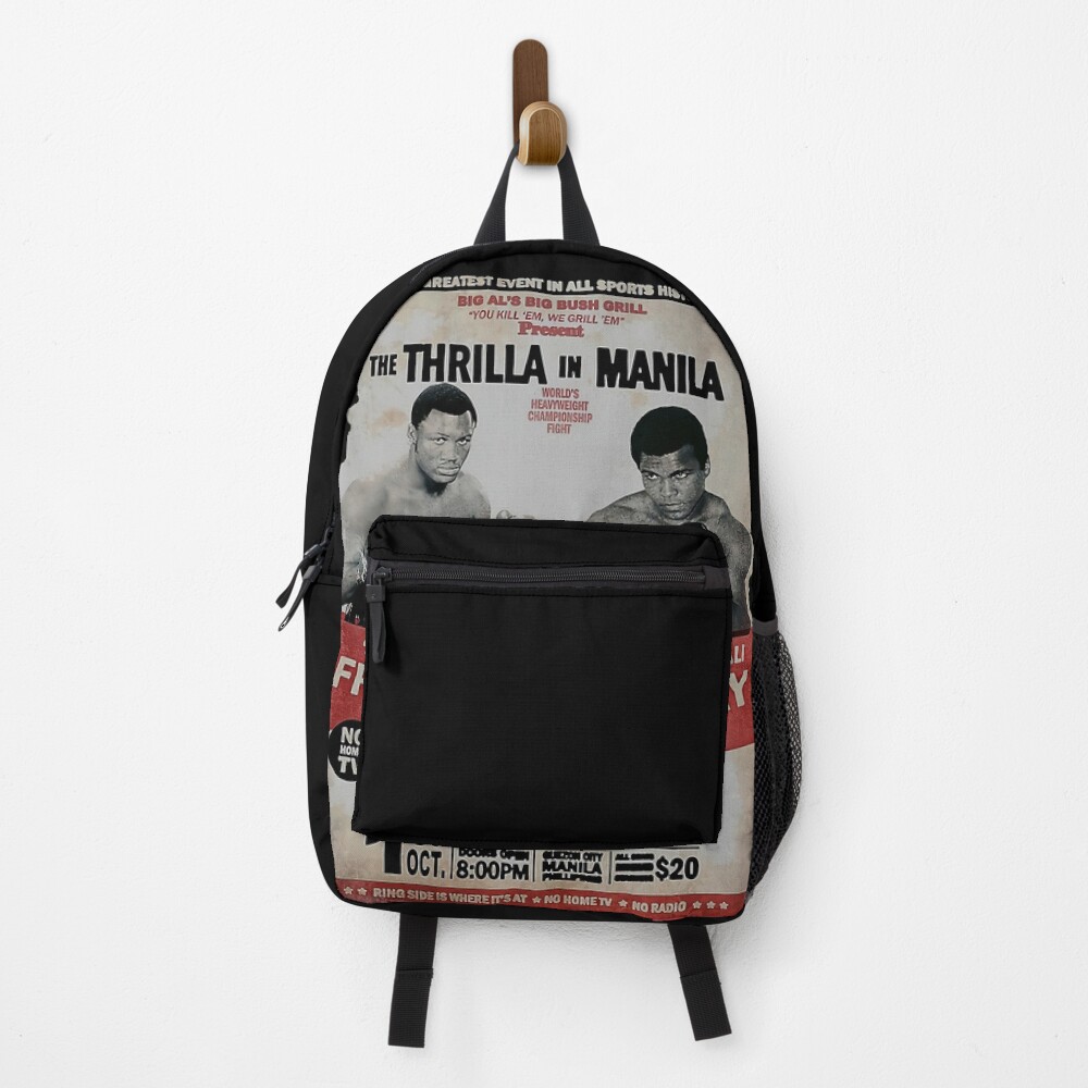 The Thrilla In Manila Backpack