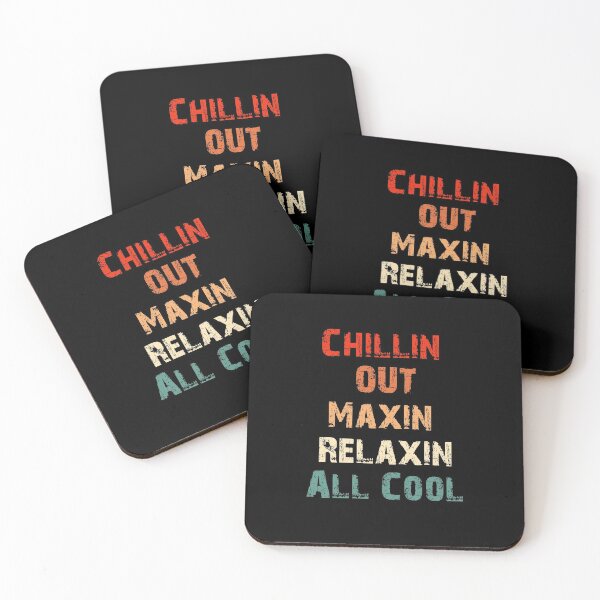 Item preview, Chillin Out Maxin Relaxin All Cool Funny retro 90s designed and sold by HeroTee.