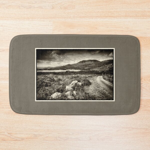 Item preview, Beara Peninsula Bantry Bay West Cork Irish Boreen Mountain Seascape Art Print designed and sold by ROADTROOPER.
