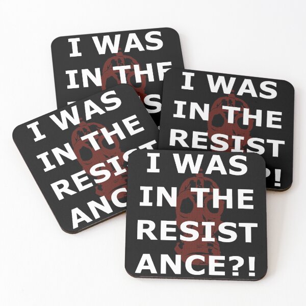 Item preview, I was in the resistance!? Truth Power Responsibility Virus Corona Fight Revolution designed and sold by DOM-Shop.
