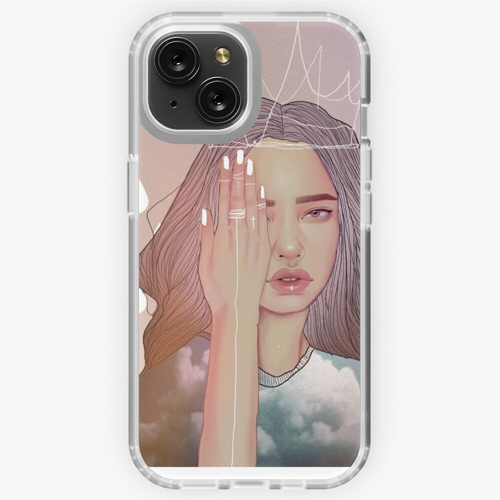 Aperçu de l'œuvre Coque souple iPhone créée et vendue par misskatz.