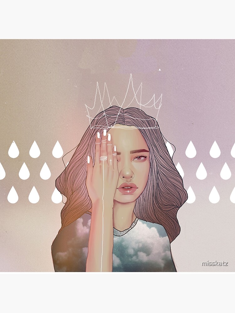 Imagen 3 de 3, Cojín con la obra REINA, diseñada y vendida por misskatz.
