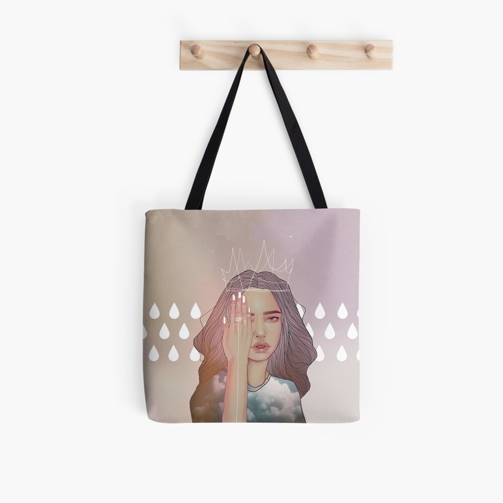 Aperçu de l'œuvre Tote bag doublé créée et vendue par misskatz.