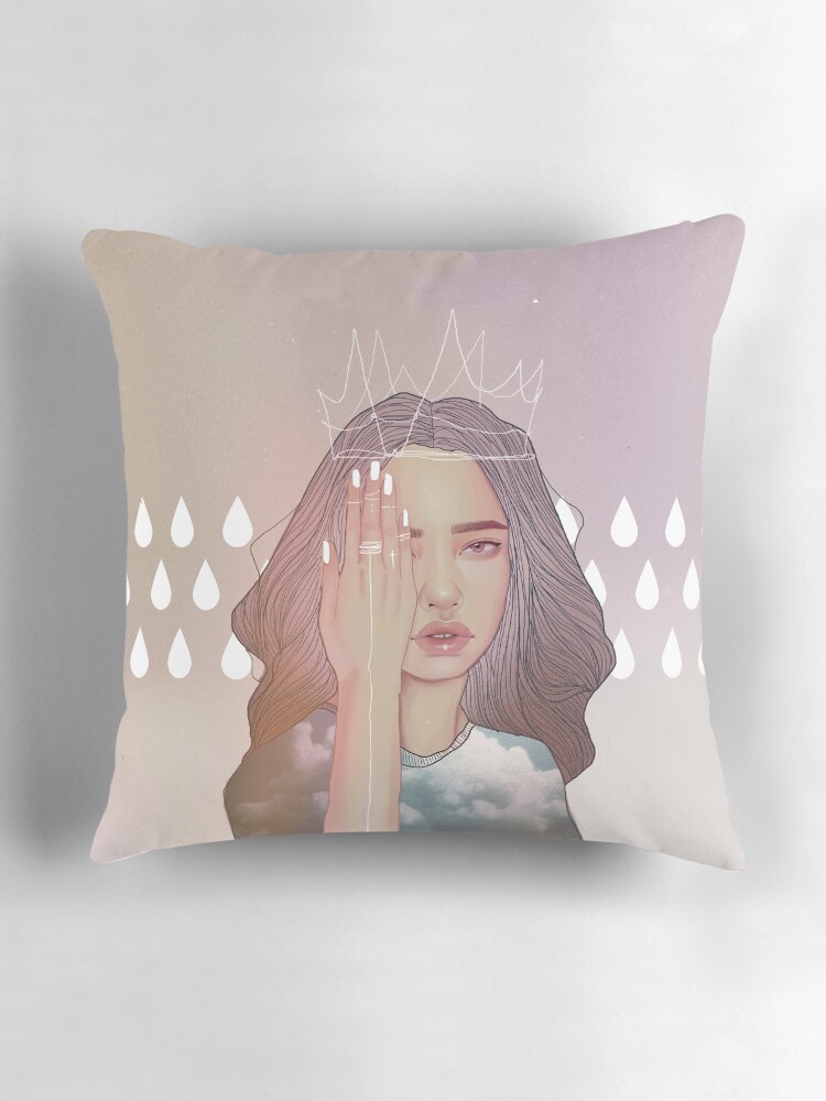 Imagen 3 de 4, Cojín con la obra REINA, diseñada y vendida por misskatz.