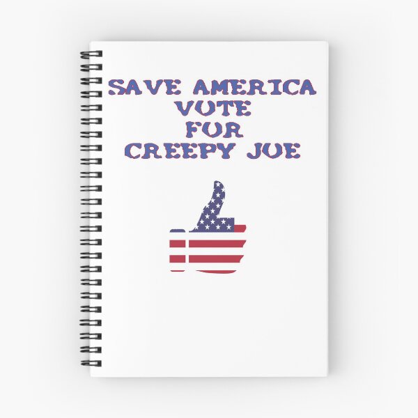 Item preview, SAVE AMERICA VOTE FOR CREEPY JOE THUMBS UP designed and sold by milkywaymusic.