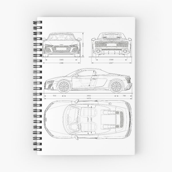 Item preview, R8 V10 Blueprint designed and sold by Auto-Prints.