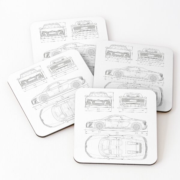 Item preview, R8 V10 Blueprint designed and sold by Auto-Prints.