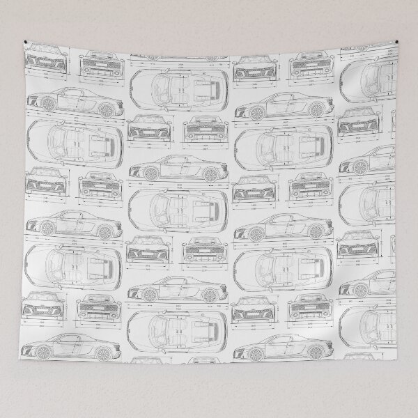 Item preview, R8 V10 Blueprint designed and sold by Auto-Prints.