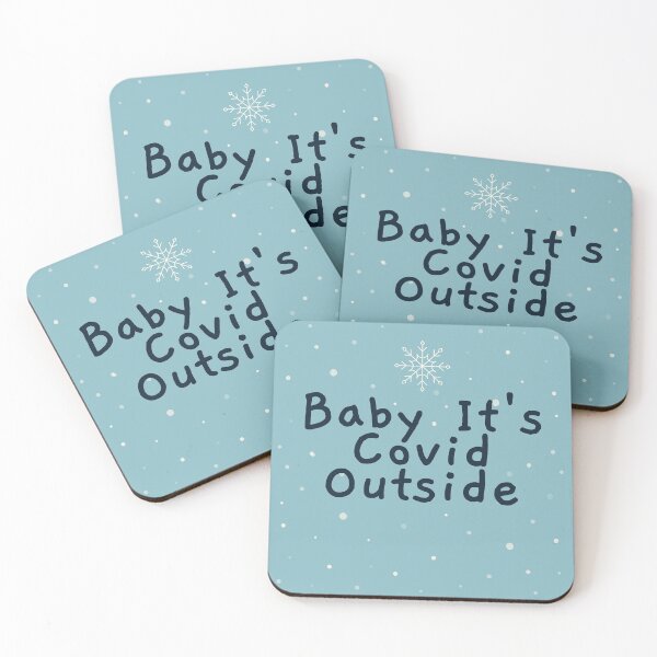 Item preview, Baby It's Covid Outside. Funny Christmas Gift, Quarantine Christmas 2020. designed and sold by PrettyAmazing.