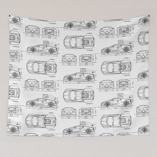 Item preview, Veyron Grandsport Blueprint designed and sold by Auto-Prints.