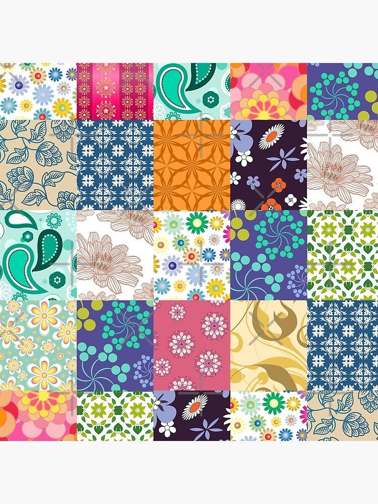 Bloom Patchwork by MyMadMerch