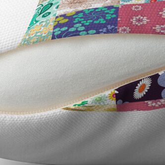 Alternate view of Bloom Patchwork Floor Pillow