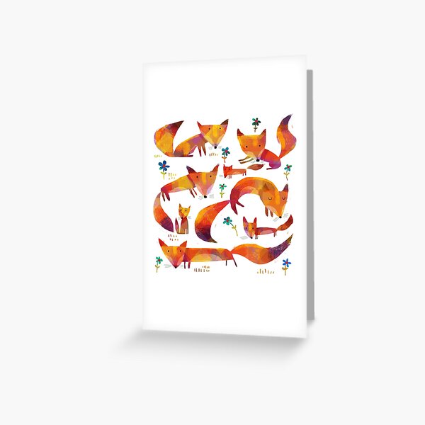 Item preview, Daytime Foxes designed and sold by gklucas.