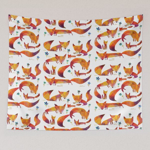 Item preview, Daytime Foxes designed and sold by gklucas.