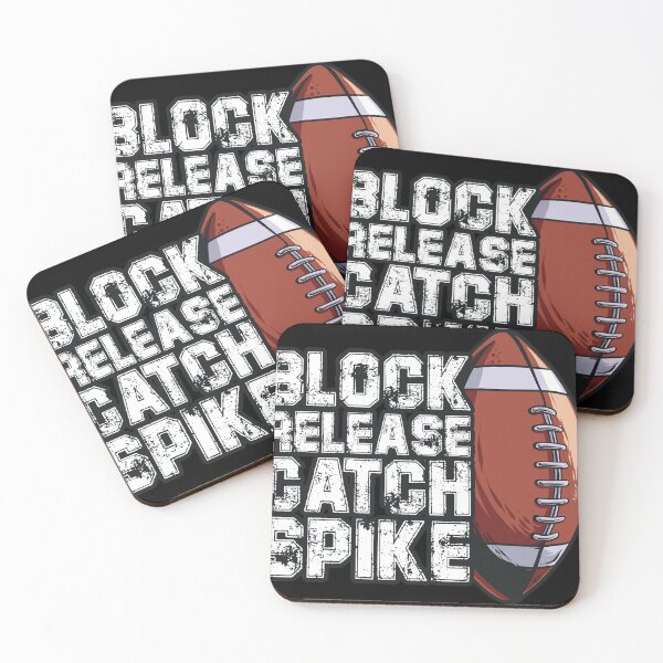 Item preview, Block Release Catch Spike Mask American Football designed and sold by art-from-earth.
