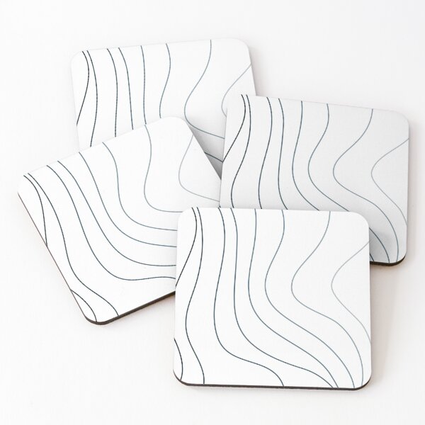 Item preview, Abstract Lines Design - Ocean Waves designed and sold by margidesign.