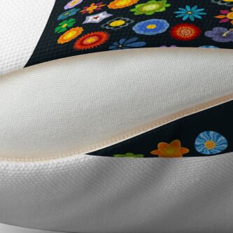 Alternate view of Dizzy Daisies Floor Pillow