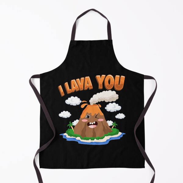 Item preview, Funny I Lava You Volcano Valentine's Day Pun designed and sold by perfectpresents.