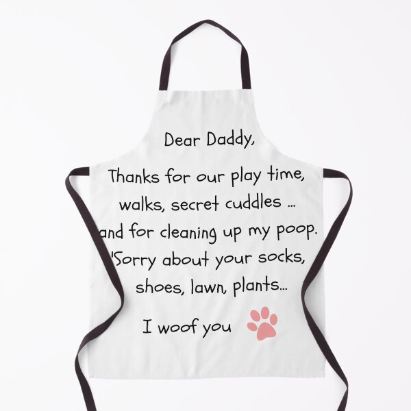 Item preview, Cute note from puppy dog to Daddy! designed and sold by JellyBeenzz.
