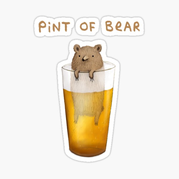 Item preview, Pint of Bear designed and sold by SophieCorrigan.