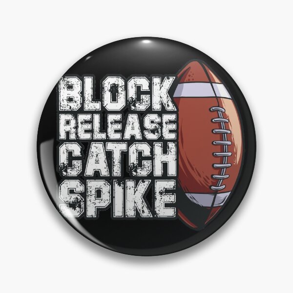 Item preview, Block Release Catch Spike Phone Case & Skins American Football designed and sold by art-from-earth.
