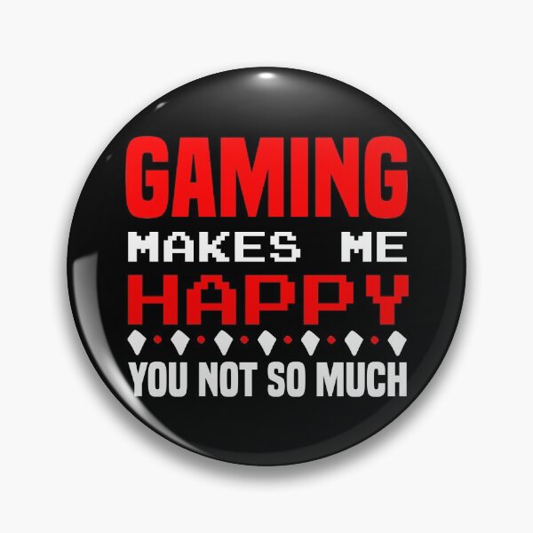 Item preview, Gaming makes me happy Videogame Gift designed and sold by Nessshirts.