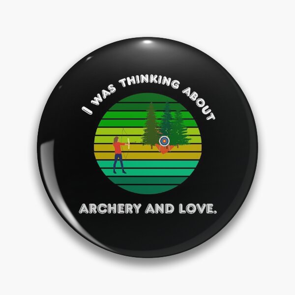 Item preview, I was just thinking about archery and love. designed and sold by Bodino.